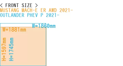 #MUSTANG MACH-E ER AWD 2021- + OUTLANDER PHEV P 2021-